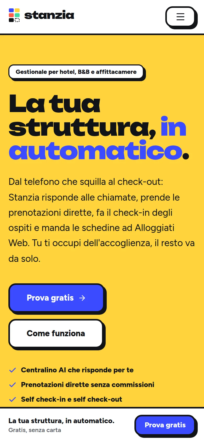 Stanzia: gestionale per hotel e B&B screenshot 9