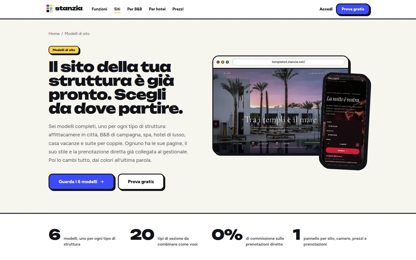 Stanzia: gestionale per hotel e B&B screenshot 6